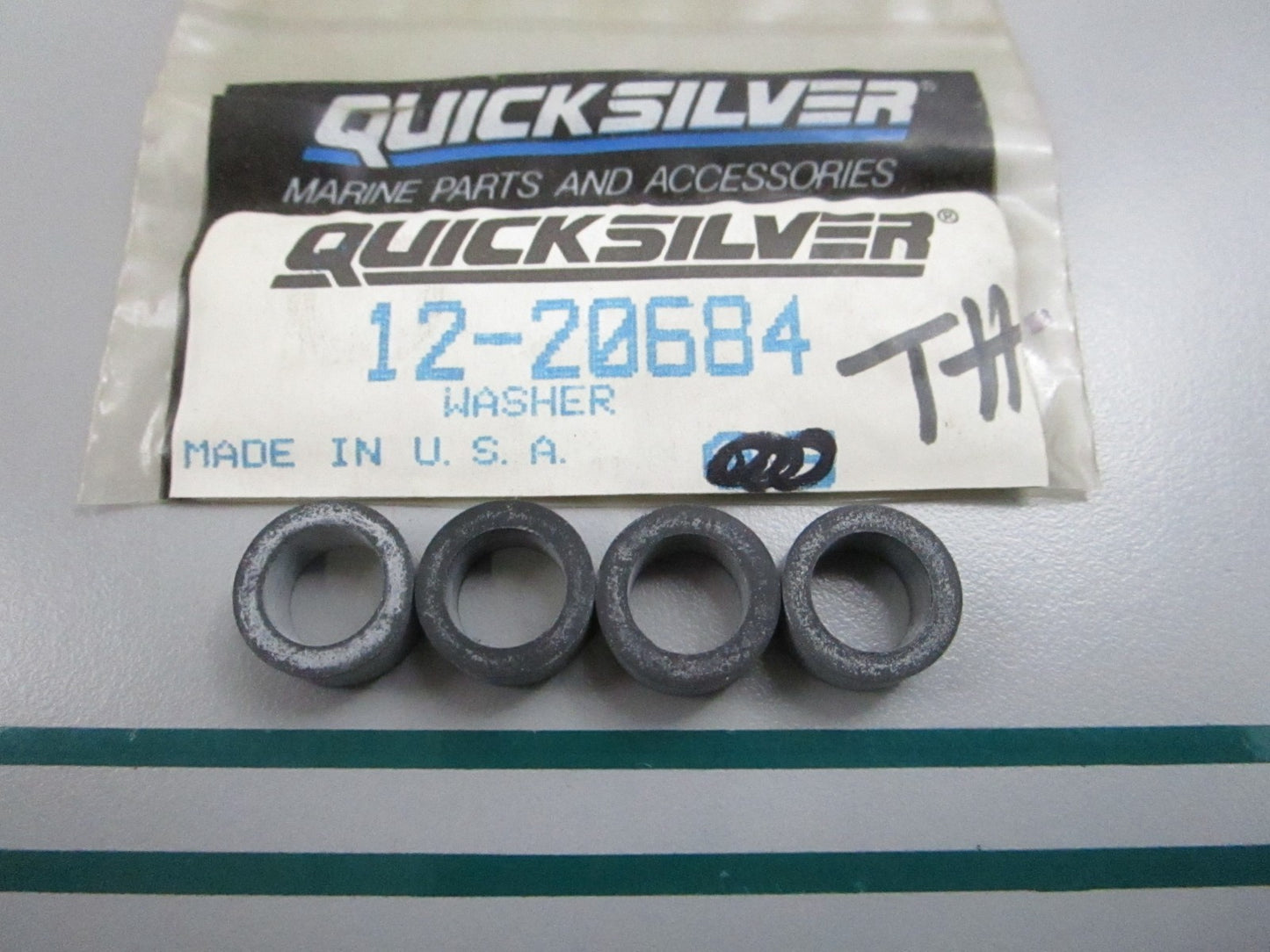 NEW OEM (LOT OF 4) 12-20684 Mercury Quicksilver Washer 0810