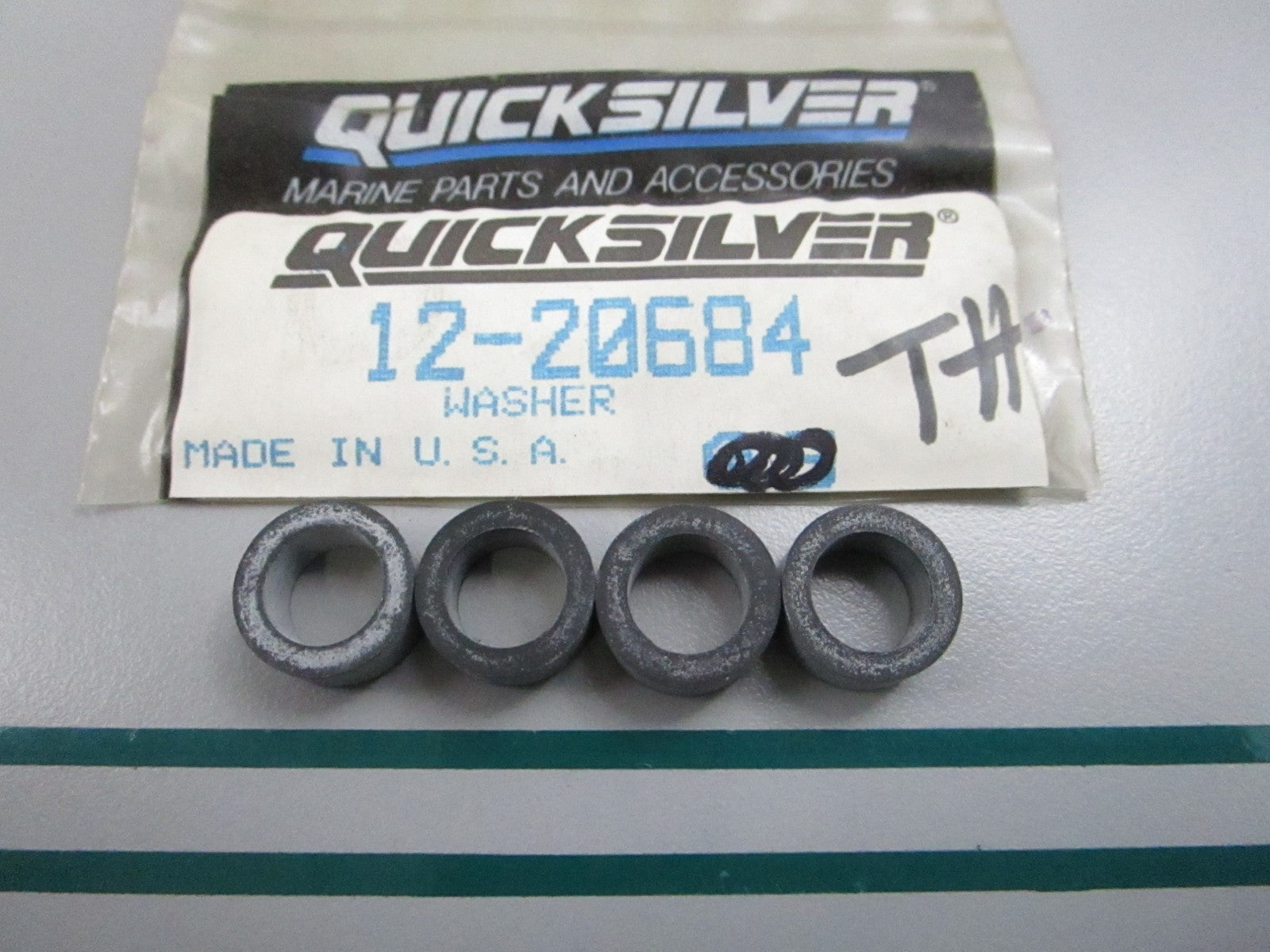 NEW OEM (LOT OF 4) 12-20684 Mercury Quicksilver Washer 0810