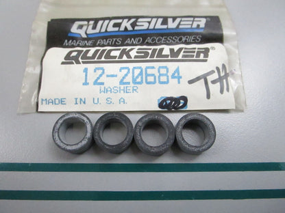 NEW OEM (LOT OF 4) 12-20684 Mercury Quicksilver Washer 0810