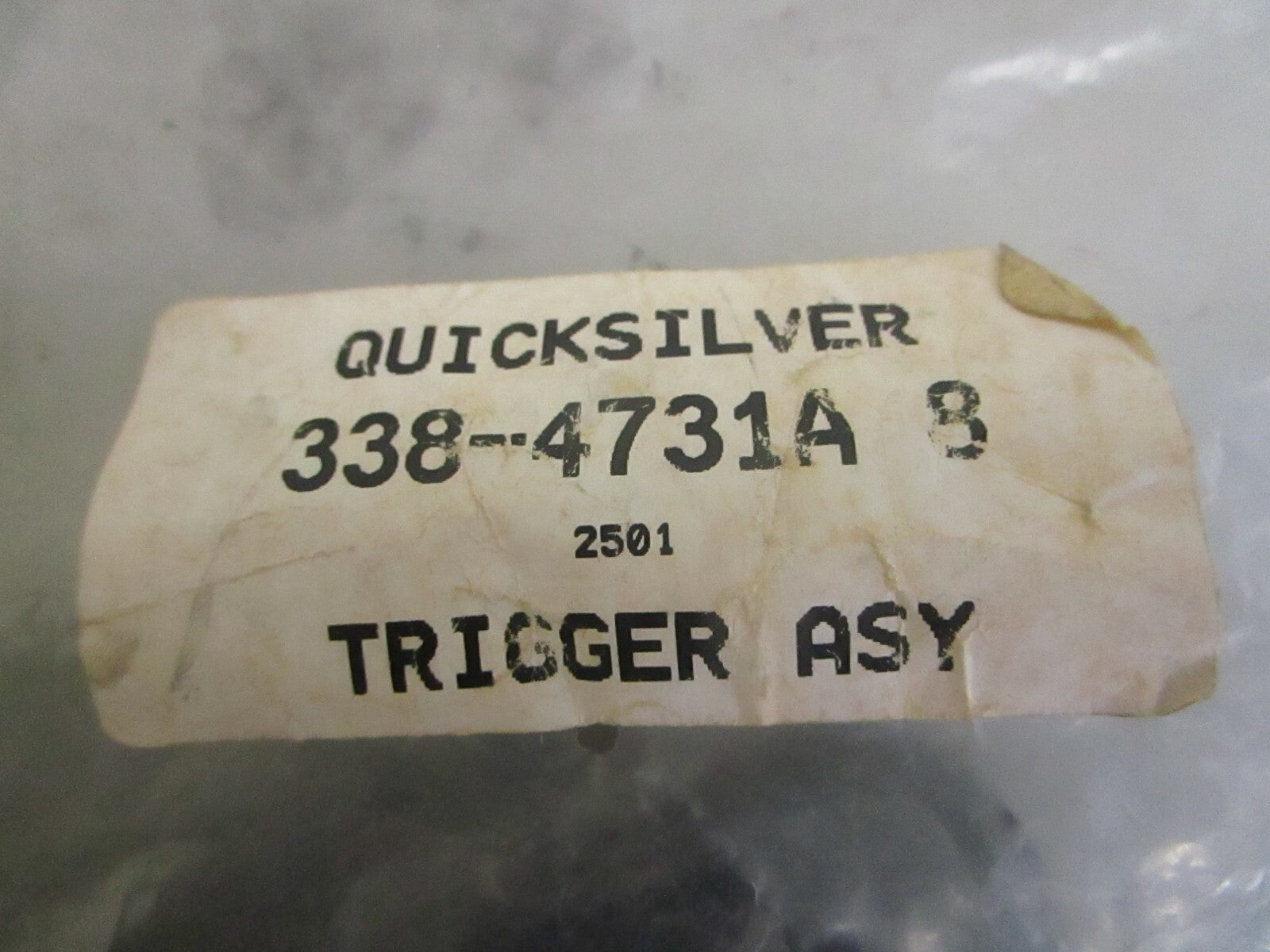 *NEW OEM* 0820 Mercury Quicksilver Triger Assy 338-4731A8
