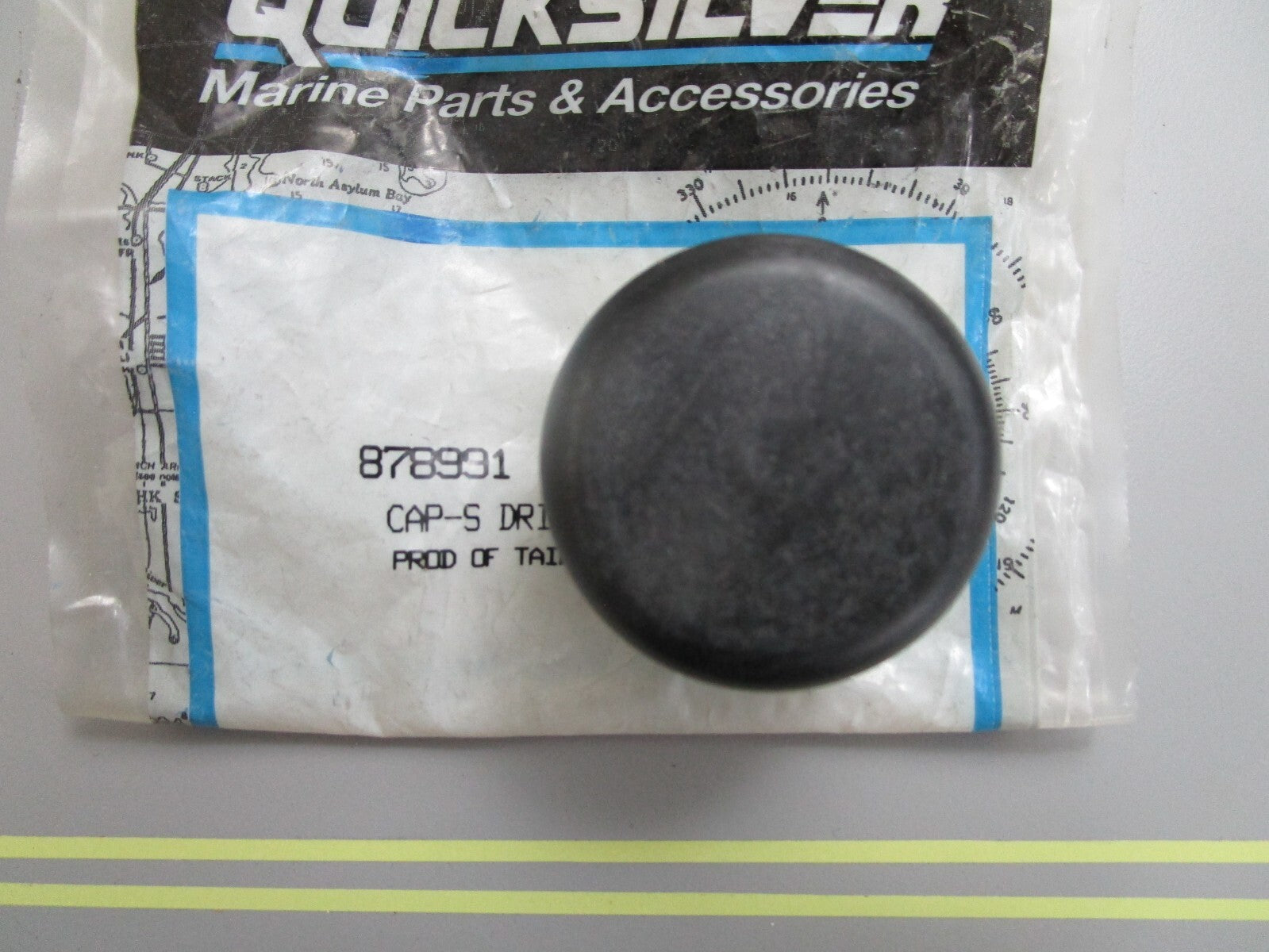 *NEW OEM* 0810 Mercury Quicksilver Drive Plug Cap 878991