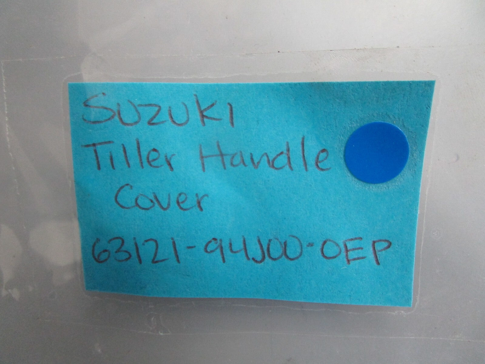 *NEW OEM* 0820 Suzuki Tiller Handle Cover 63121-94J00-0EP