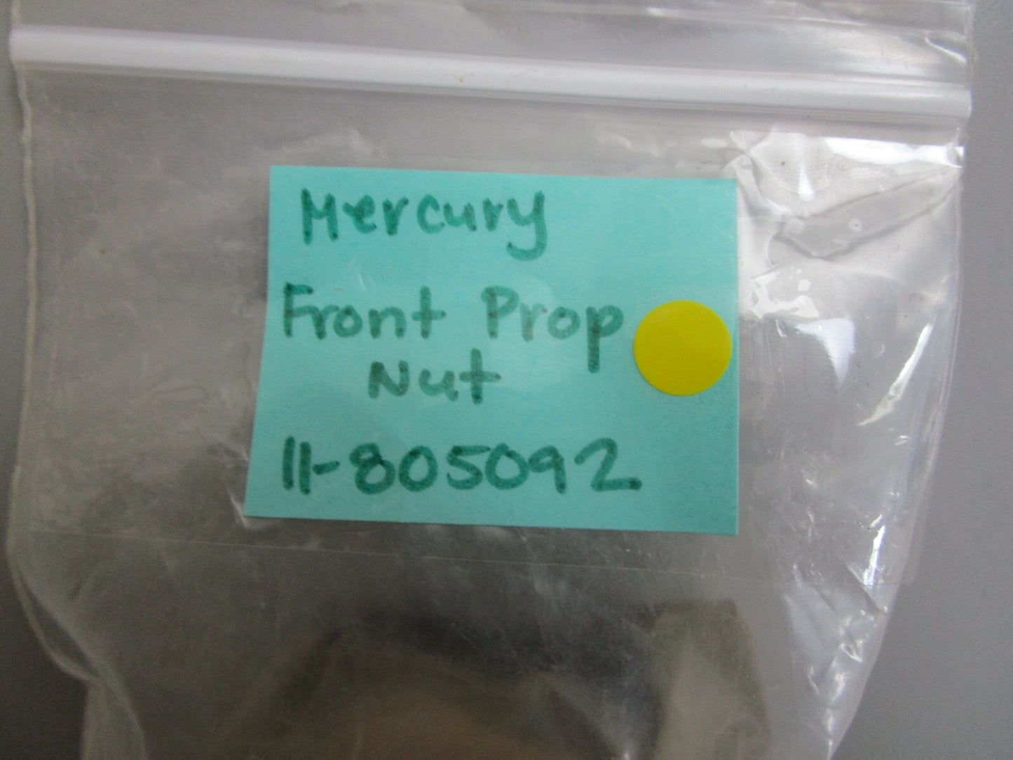 *NEW OEM* 0810 Mercury Quicksilver Front Prop Nut 11-805092