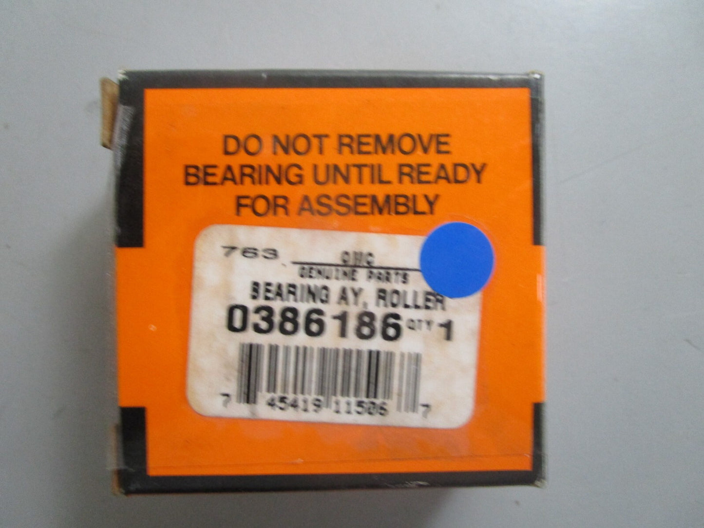 *NEW OEM* 0810 OMC Johnson Evinrude Roller Bearing Assembly 386186 0386186