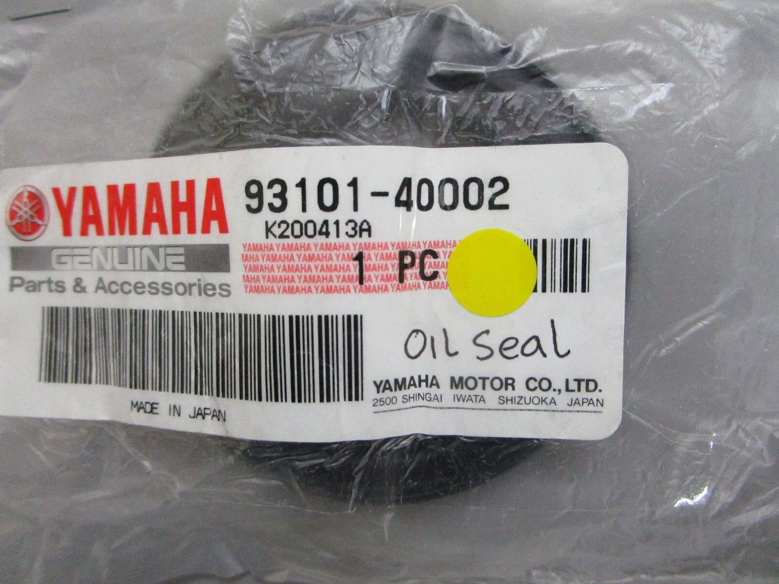 *NEW OEM* 0810 Yamaha Oil Seal 93101-40002