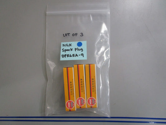 *NEW* (LOT OF 3) 0810 NGK Spark Plug DPR6EA-9