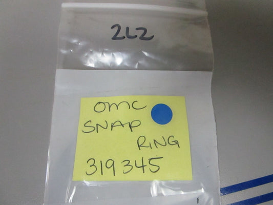 *NEW OEM* (LOT OF 2) 0770 OMC Johnson Evinrude Snap Ring 319345 0319345