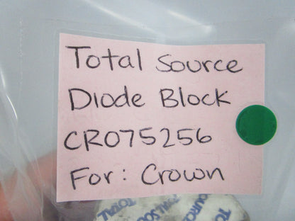 NEW CR075256 For: Crown Total Source Diode Block 0810
