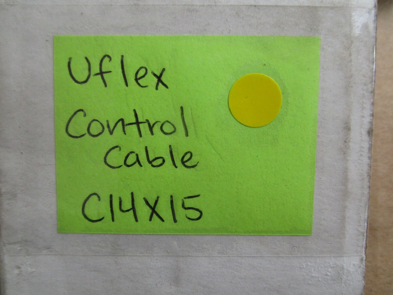 *NEW* 0820 Uflex 15' Control Cable C14X15