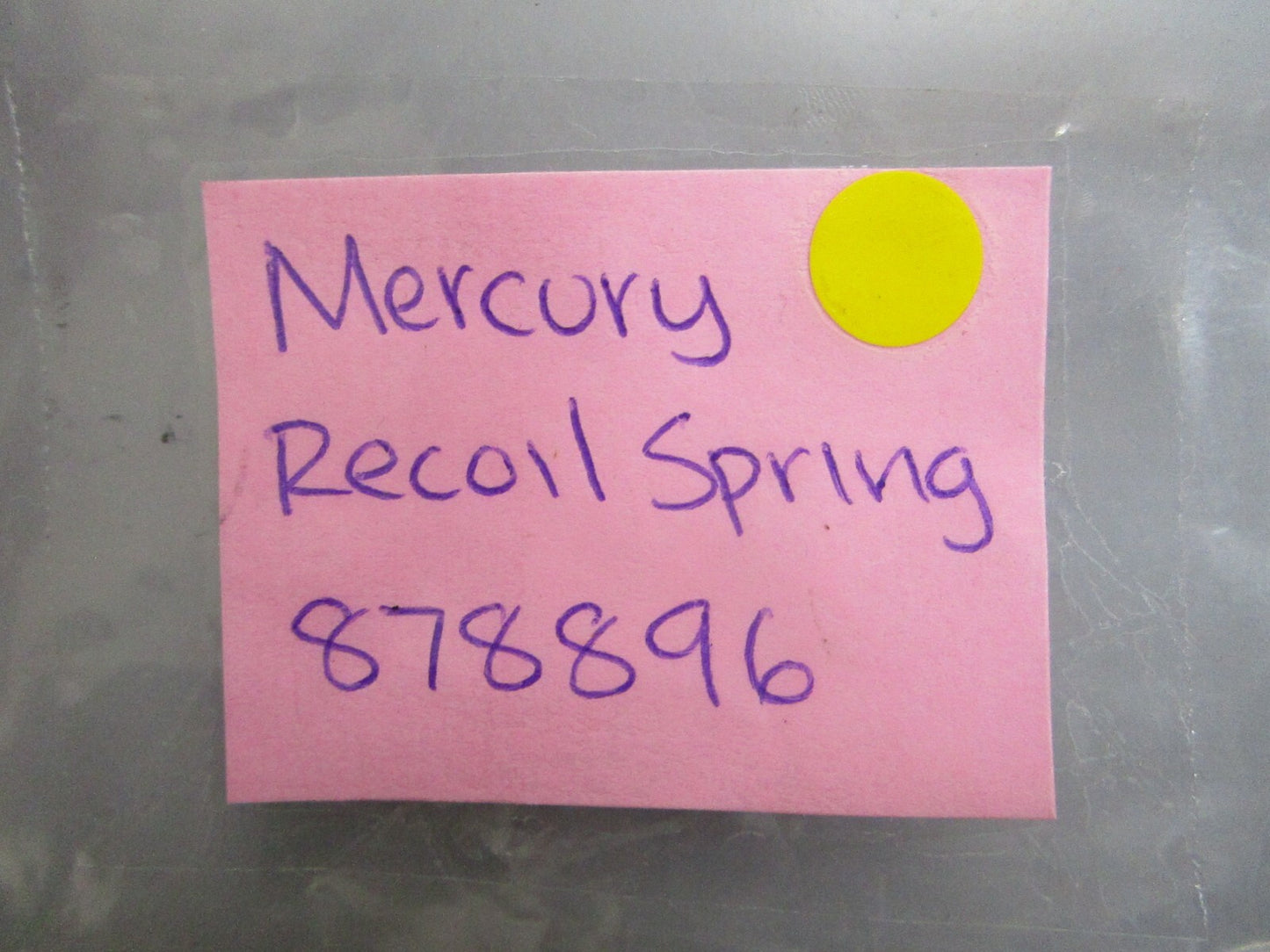 *NEW OEM* 0820 Mercury Quicksilver Recoil Spring 878896