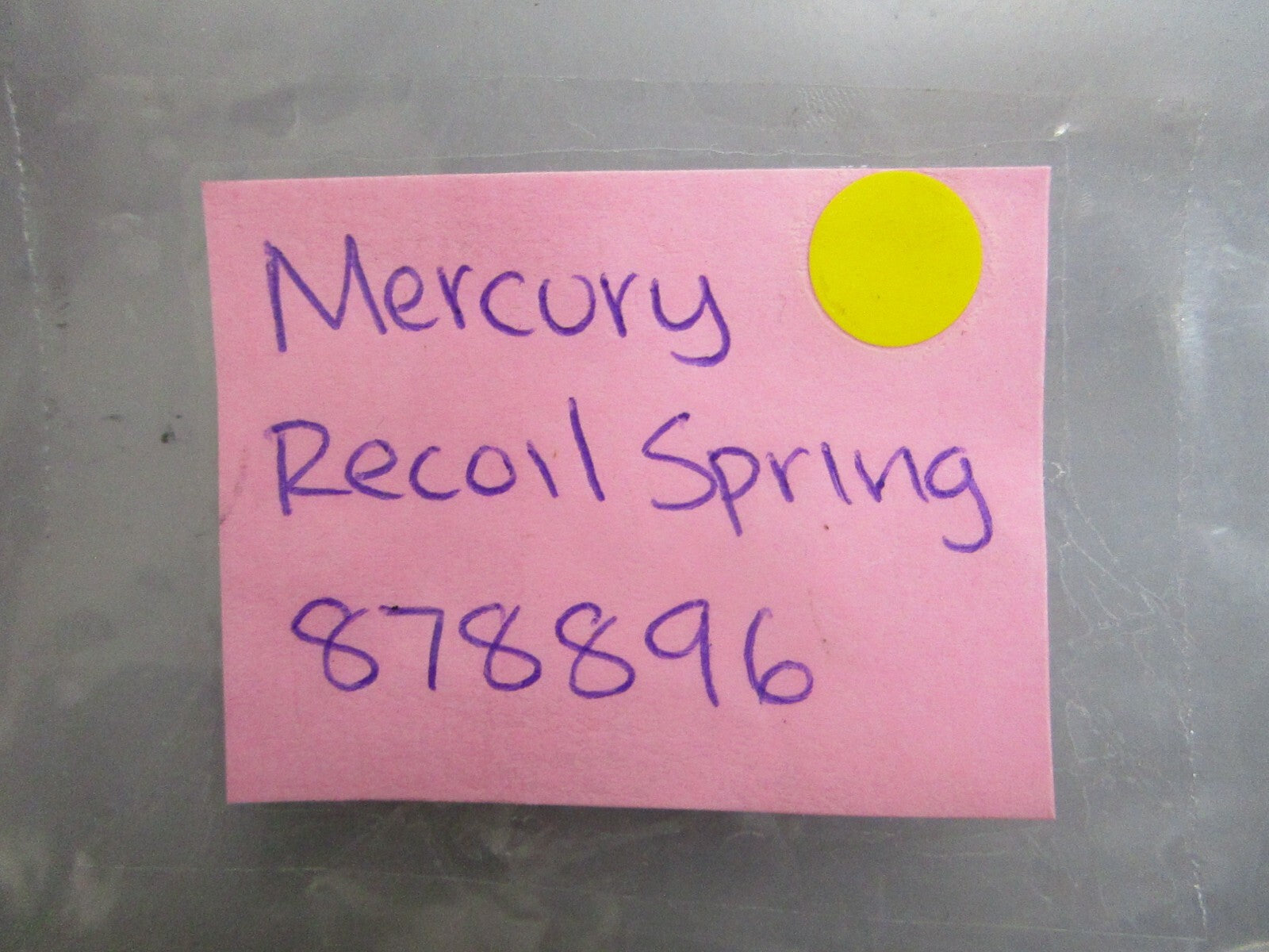 *NEW OEM* 0820 Mercury Quicksilver Recoil Spring 878896