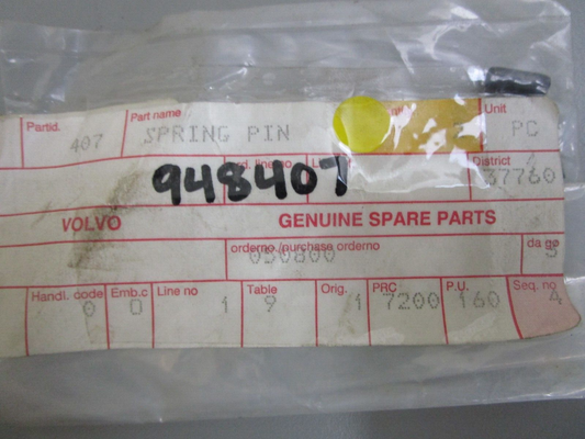 *NEW OEM* (LOT OF 2) 0750 Volvo Penta SPRING PIN 948407