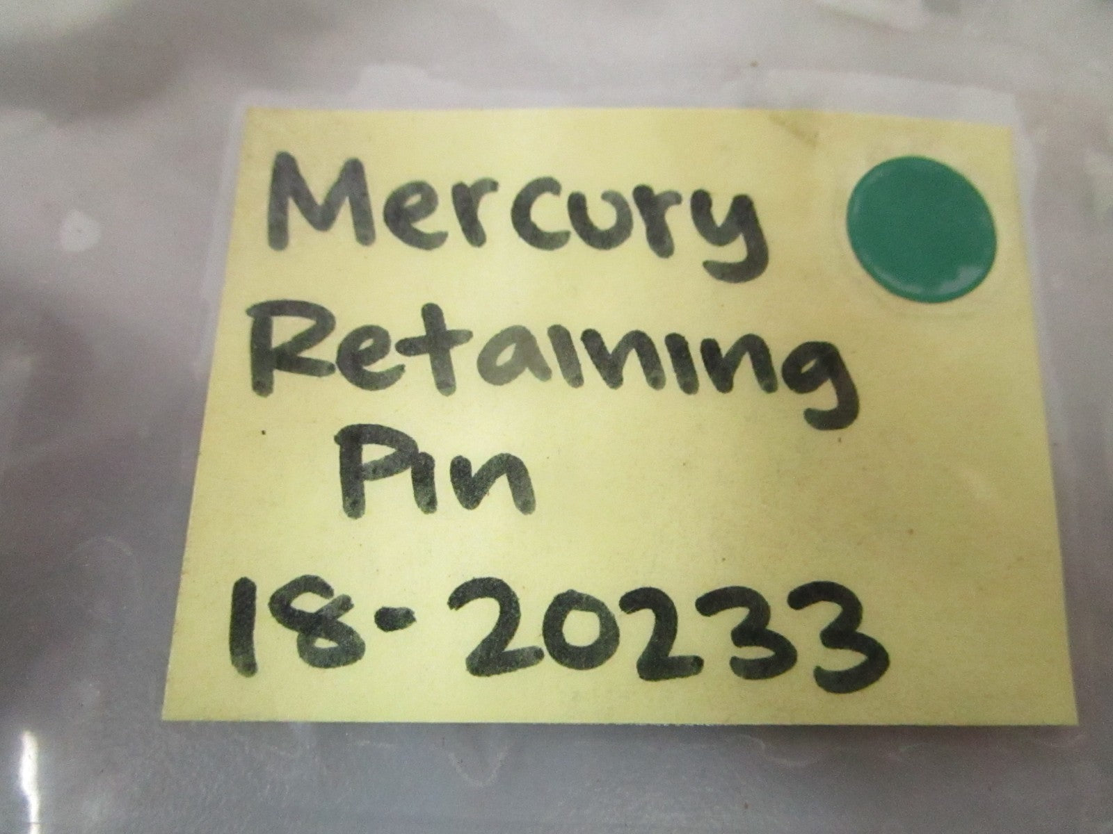 NEW OEM (LOT OF 5) 18-20233 Mercury Quicksilver Retaining Pin 0810