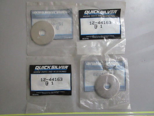 *NEW OEM* (LOT OF 4) 0810 Mercury Quicksilver Washer 12-44163
