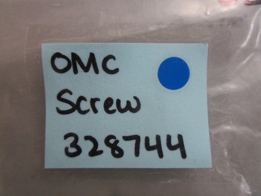 *NEW OEM* (LOT OF 2) 0810 OMC Johnson Evinrude Screw 328744 0328744
