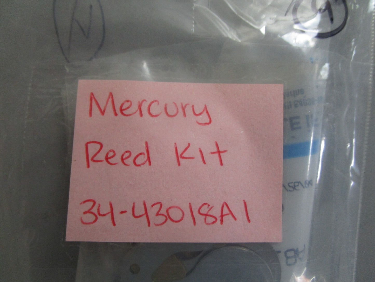 *NEW OEM* 0810 Mercury Quicksilver Reed Kit 34-43018A1