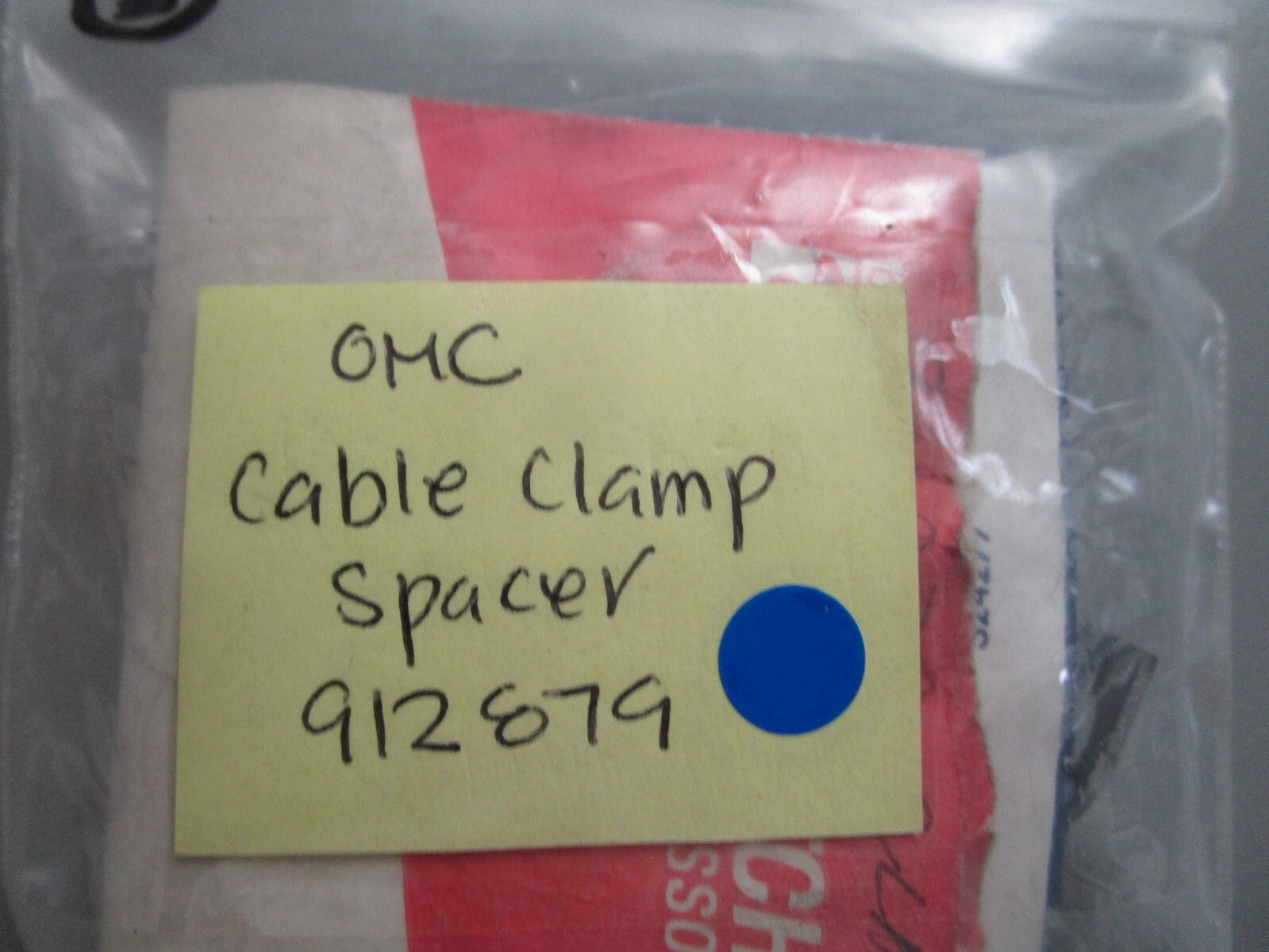 *NEW OEM* 0810 OMC Johnson Evinrude Cable Clamp Spacer 912879 0912879