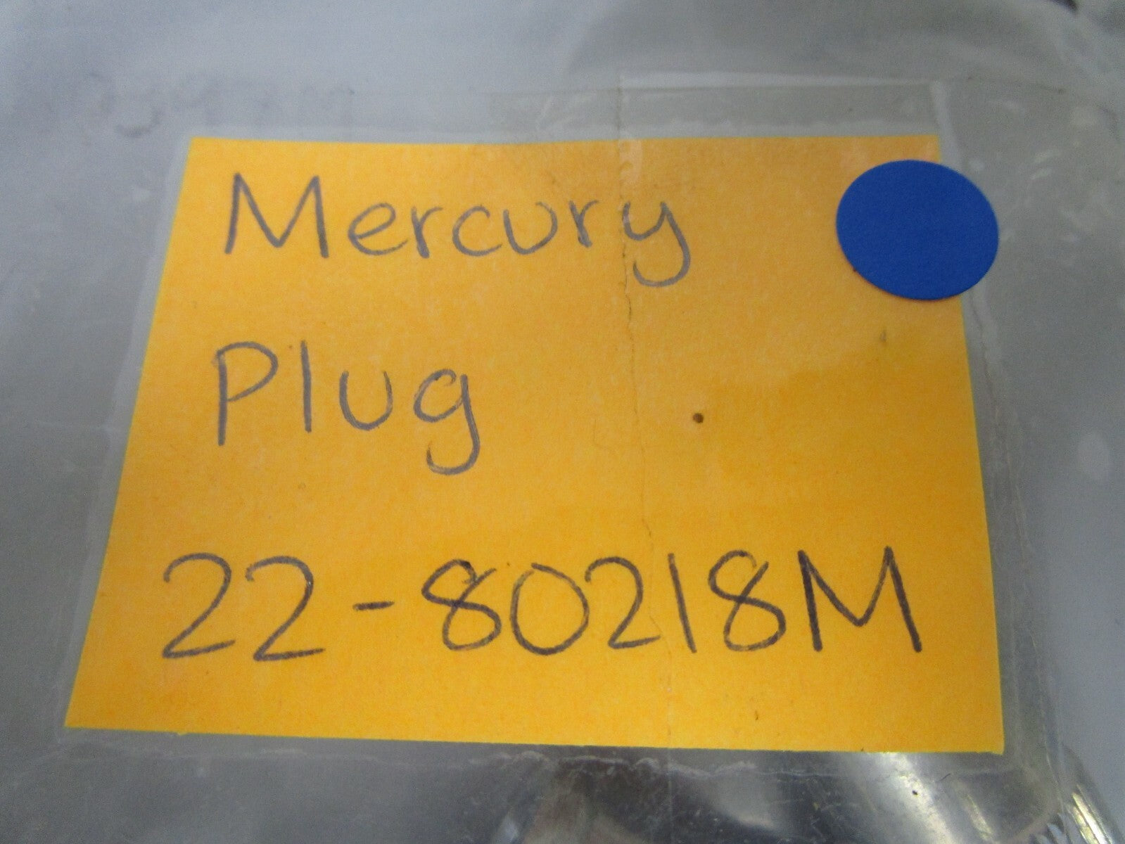 *NEW OEM* (LOT OF 2) 0810 Mercury Quicksilver Plug 22-80218M