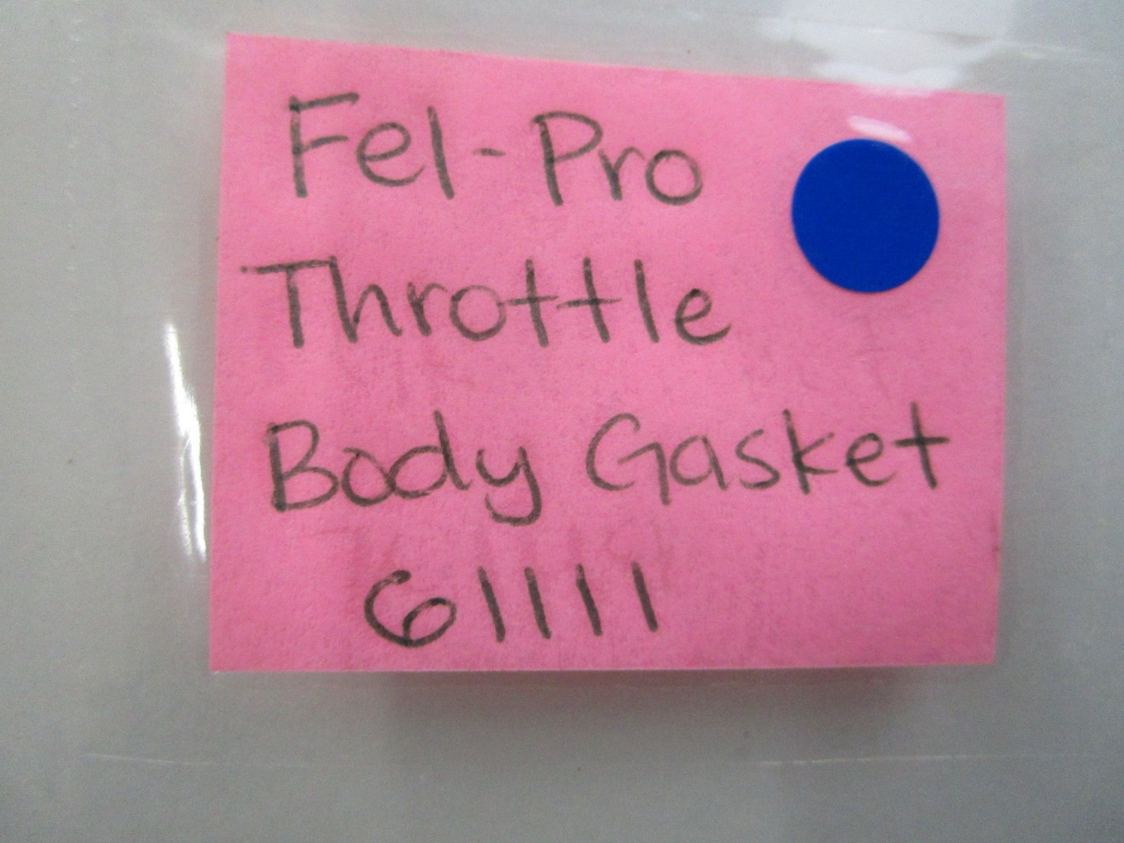 *NEW* 0810 Fel-Pro Throttle Body Gasket 61111