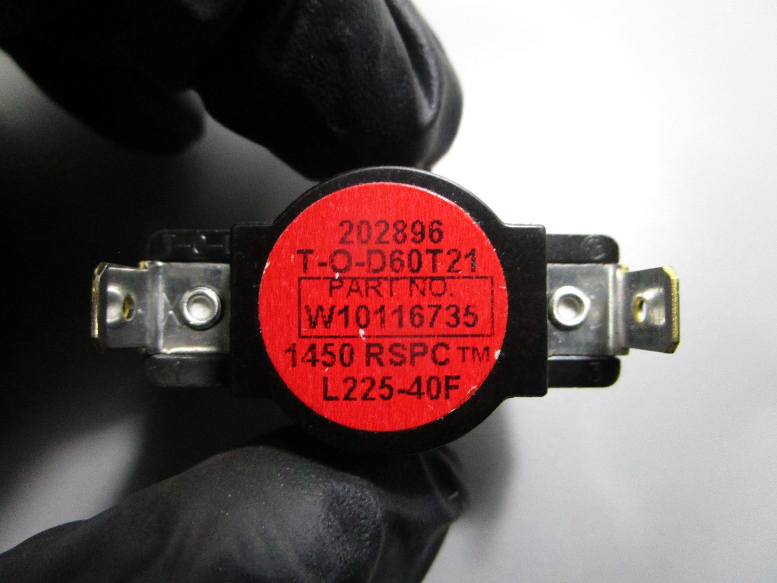 NEW OEM W10116735 Whirlpool Fixed Thermostat 0810