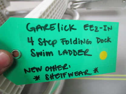 *NEW OEM* 0720 Garelick EEz-In 4 Step Folding Dock Swim Ladder