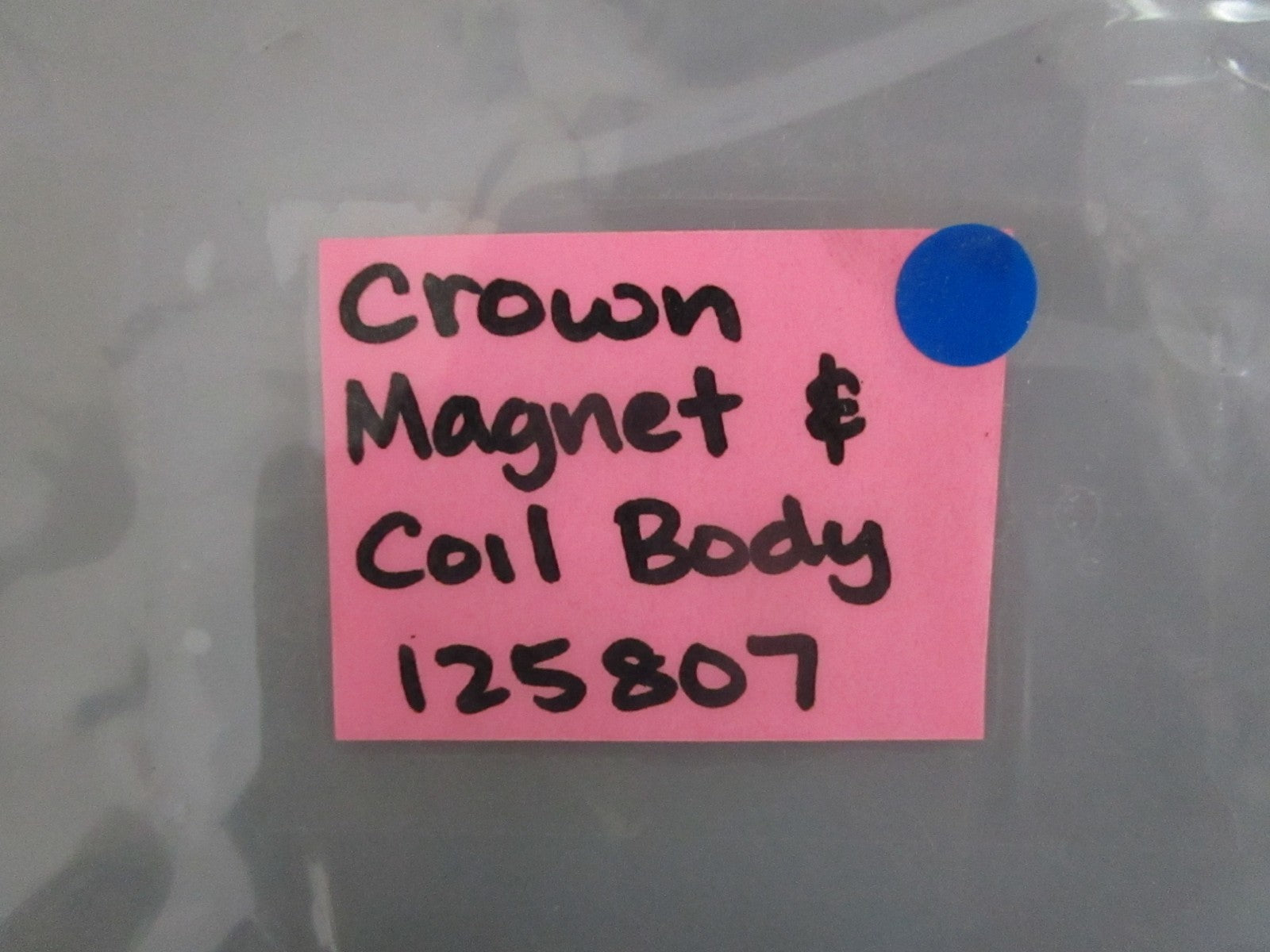 *NEW OEM* 0820 Crown Magnet & Coil Body 125807