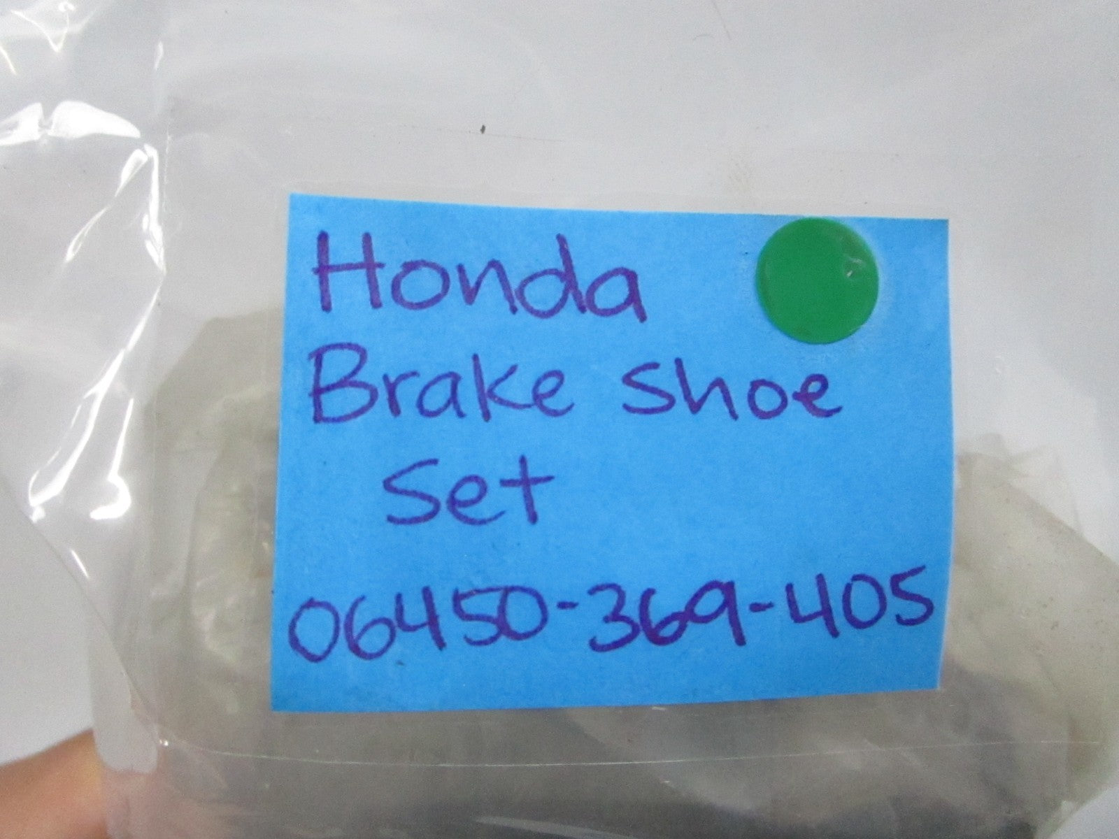 NEW OEM 06430-369-405 Honda Brake Shoe Set 0810