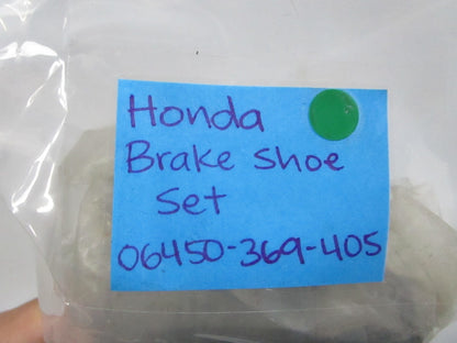NEW OEM 06430-369-405 Honda Brake Shoe Set 0810