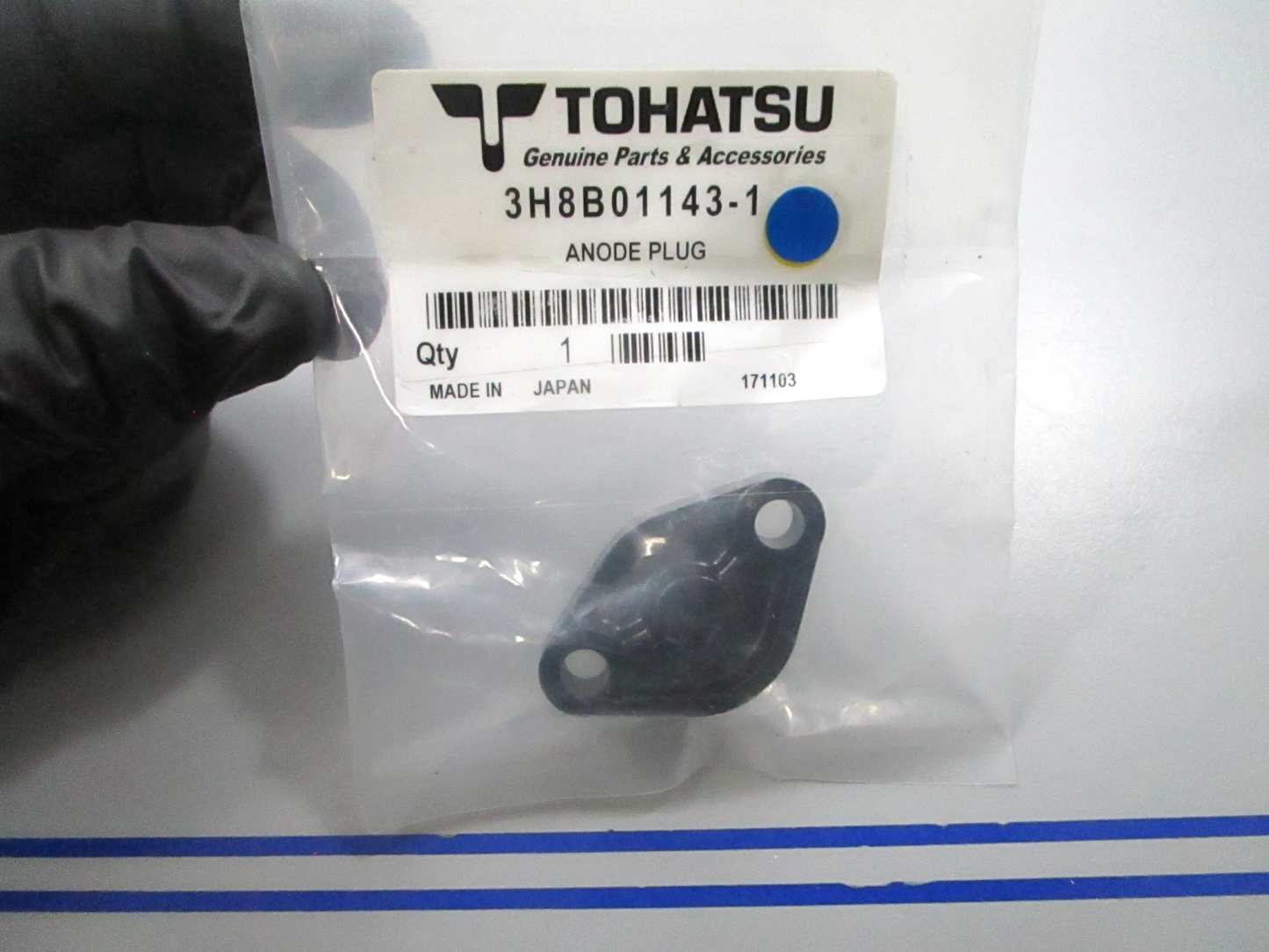 *NEW OEM* 0810 Tohatsu Anode Plug 3H8B01143-1