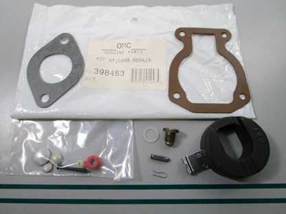 NEW OEM 398453 0398453 OMC Johnson Evinrude Carburetor Repair Kit 0810