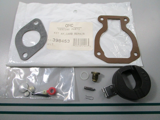 NEW OEM 398453 0398453 OMC Johnson Evinrude Carburetor Repair Kit 0810