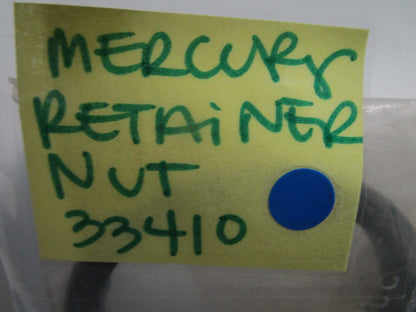 *NEW OEM* 0810 Mercury Quicksilver Retainer Nut 33410