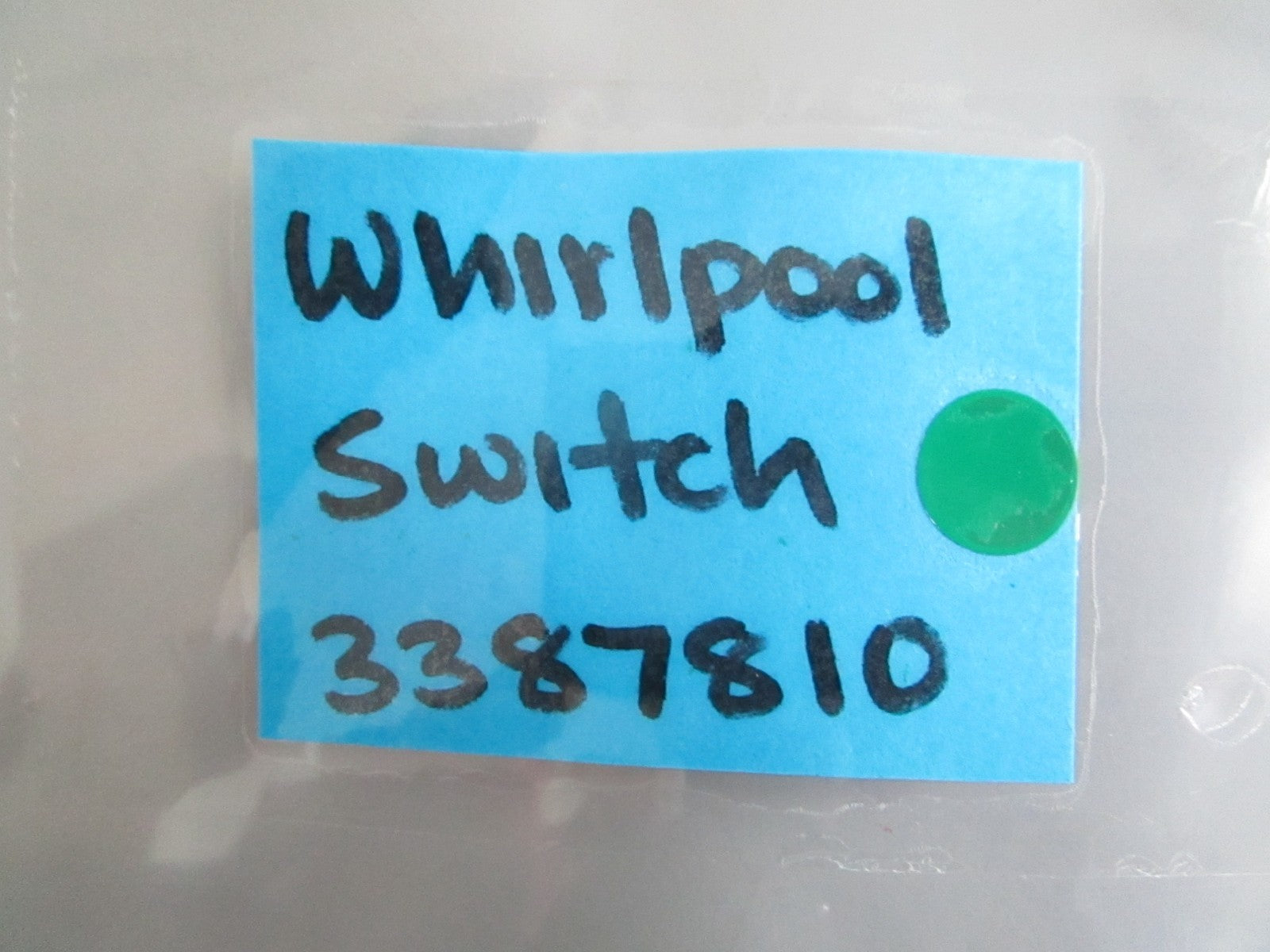 NEW OEM 3387810 Whirlpool FSP Switch 0820