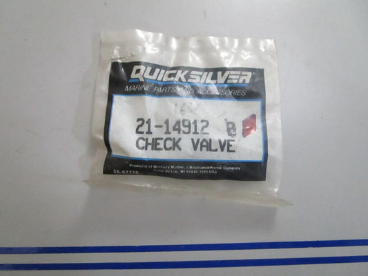 *NEW OEM* 0810 Mercury Quicksilver Check Valve 21-14912 2