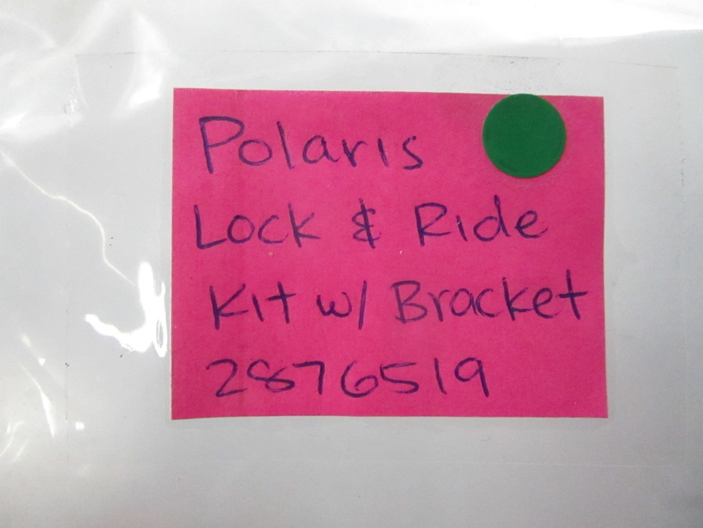 NEW OEM 2876519 Polaris Lock & Ride Kit w/ Bracket 0810