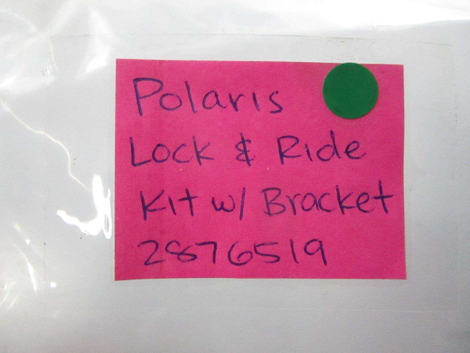 NEW OEM 2876519 Polaris Lock & Ride Kit w/ Bracket 0810
