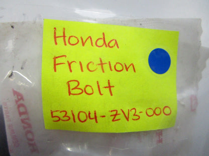 *NEW OEM* 0810 Honda Friction Bolt 53104-ZV3-000