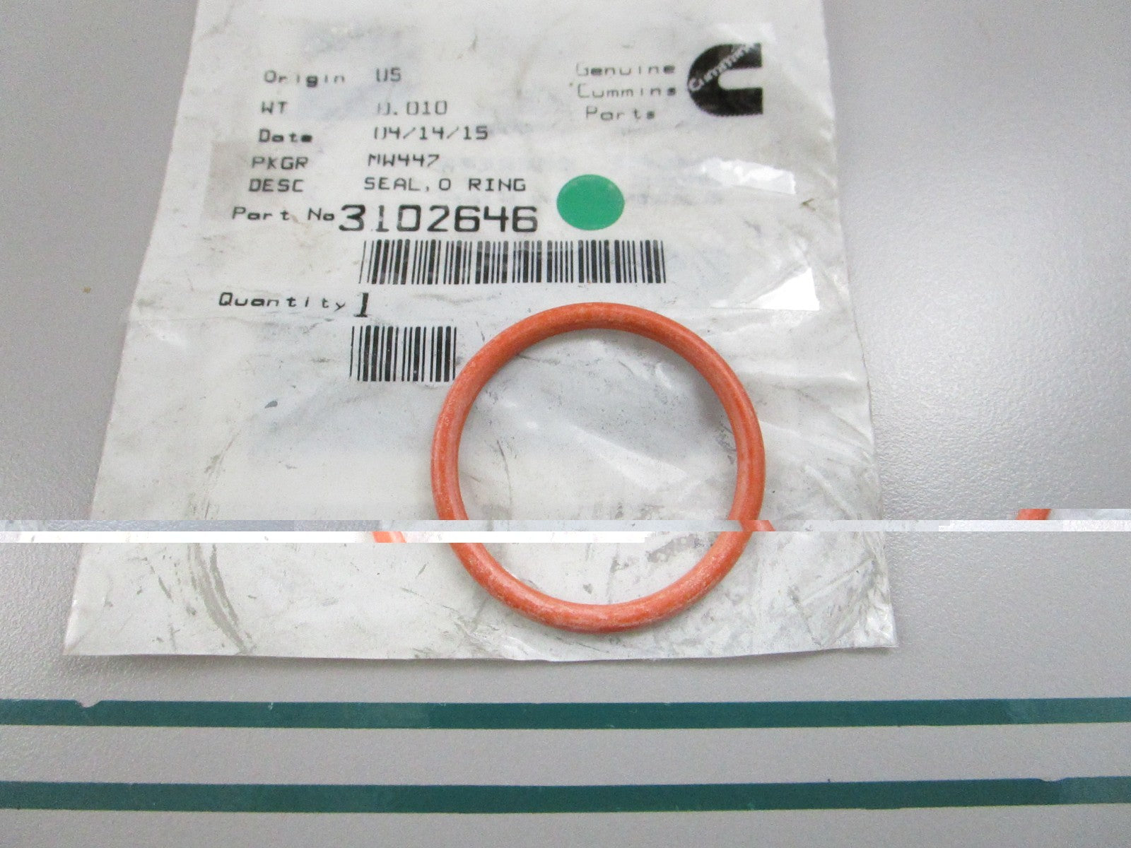 NEW OEM 3102646 Cummins O-Ring Seal 0810