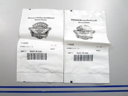 *NEW OEM* (LOT OF 2) 0810 Harley Davidson O-Ring 11362K