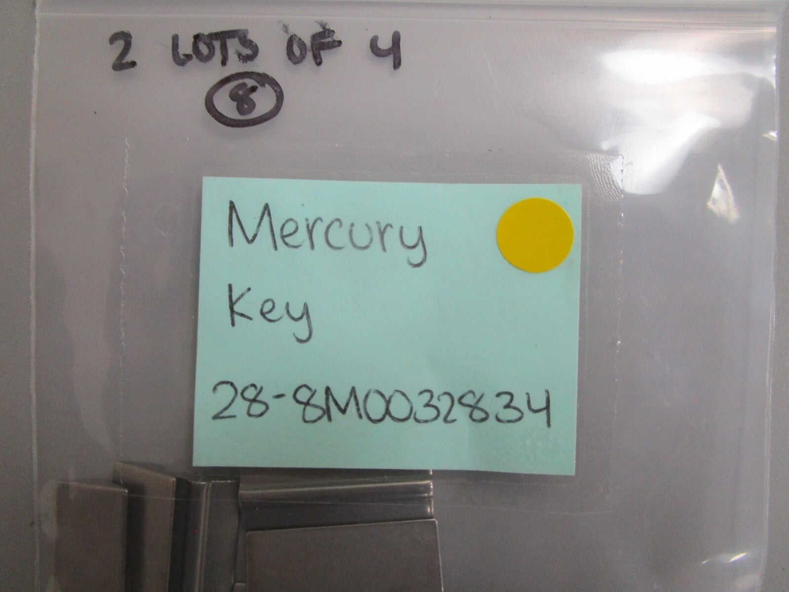 *NEW OEM* (LOT OF 4) 0810 Mercury Quicksilver Key 28-8M0032834