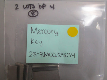 *NEW OEM* (LOT OF 4) 0810 Mercury Quicksilver Key 28-8M0032834