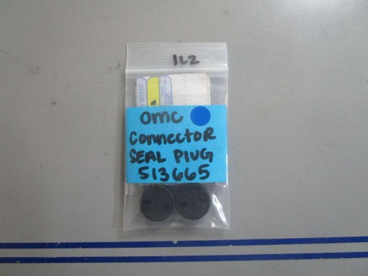 *NEW OEM* (LOT OF 2) 0770 OMC Johnson Evinrude Connector Seal Plug 513665 513665