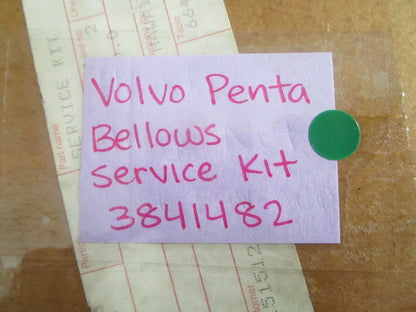 NEW OEM 3841482 Volvo Penta Bellows Service Kit 0820