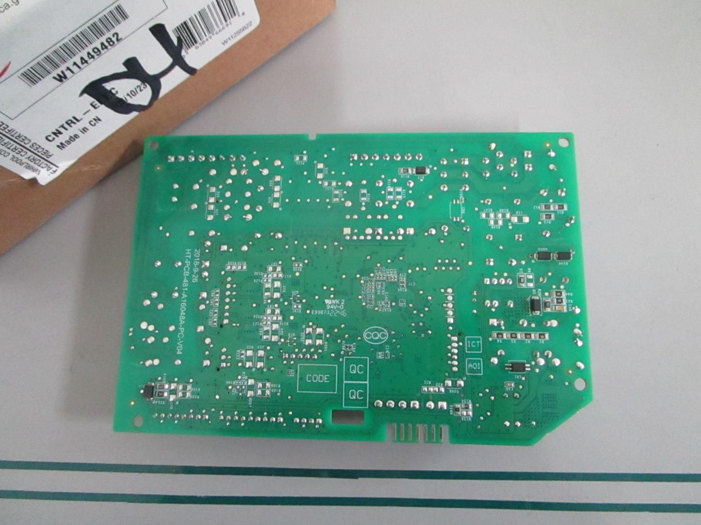Whirlpool W11449482 NEW OEM Refrigerator Electronic Control Board Maytag 0820