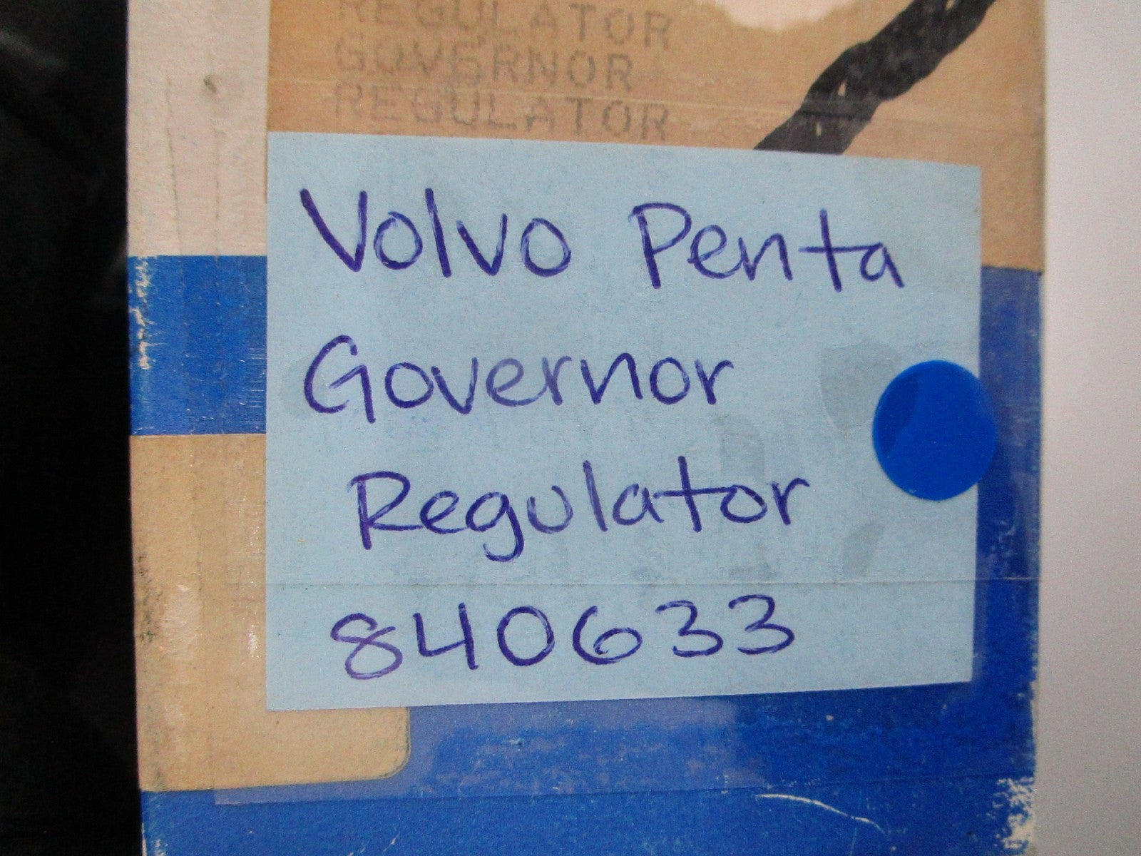 NEW OEM 840633 Volvo Penta Governor Regulator 0810