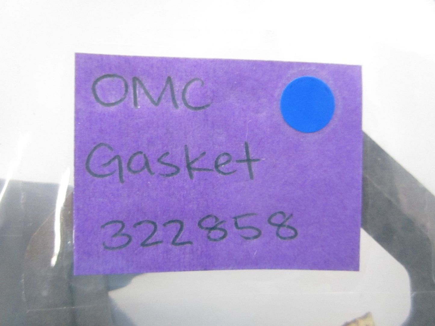NEW OEM (LOT OF 2) 322858 0322858 OMC Johnson Evinrude Gasket 0810