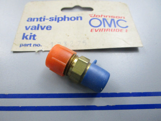 NEW OEM 173275 0173275 OMC Johnson Evinrude Anti-Siphon Valve Kit 0810