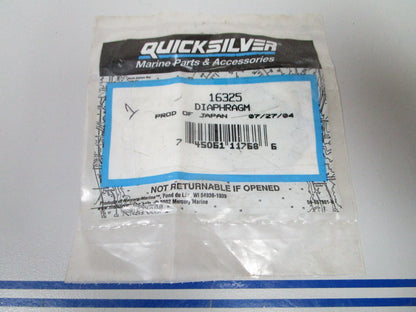 *NEW OEM* 0810 Mercury Quicksilver Diaphragm 16325