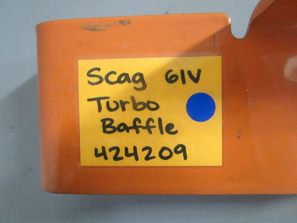 NEW OEM 424209 Scag 61V Turbo Baffle 0820