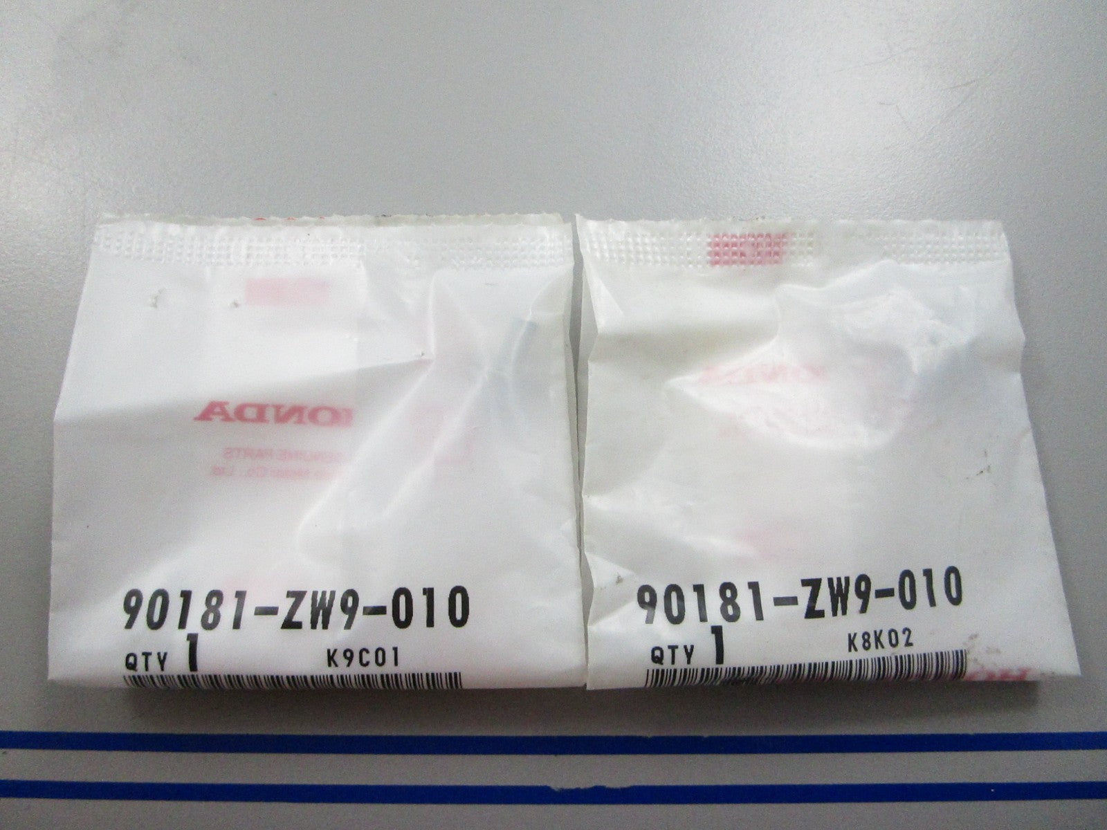 *NEW OEM* (LOT OF 2) 0810 Honda Washer Bolt 90181-ZW9-010